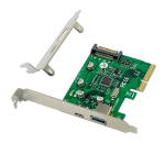 CONCEPTRONIC USB 3.2 GEN 2 PCIE CARD, 1-PORT USB